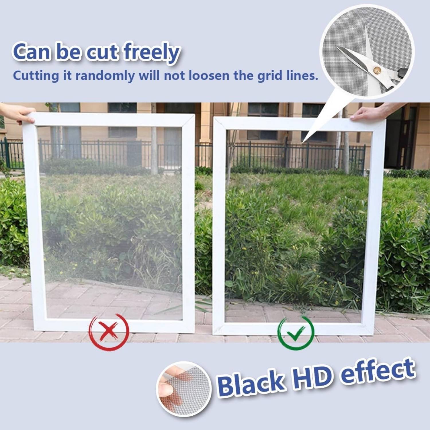 best self adhesive mosquito net window screen