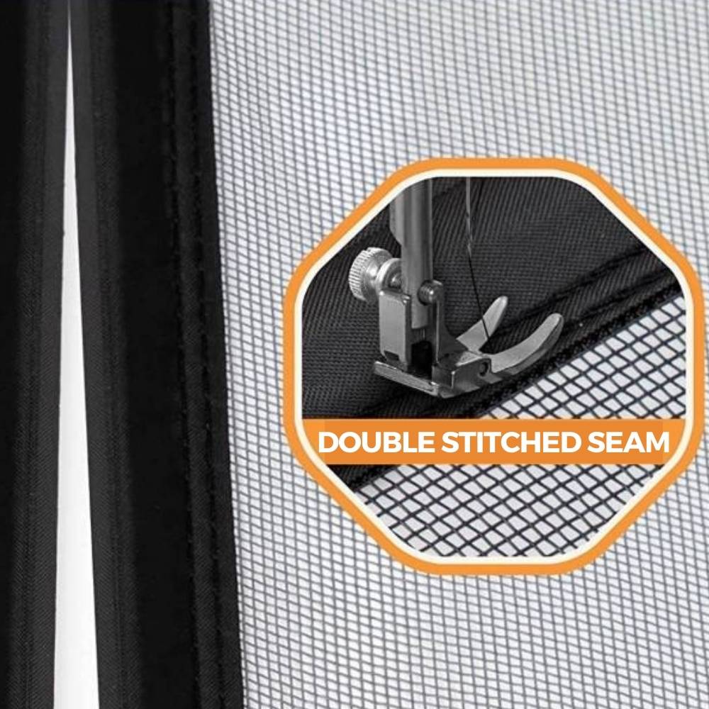 Magnetic Screen Door - Black, 60cm (W) x 210cm (H), image 4